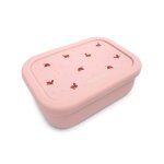 Bo�te � lunch en silicone rose
