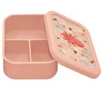 Bote  lunch en silicone slurpy la pieuvre rose