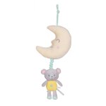 Bo�te � musique les ptits f�eriques souris - 32 cm jaune