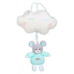 Bo�te � musique rainbow souris - 32 cm vert