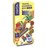Bo�te de puzzle magn�tique - camions multicolor
