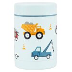 Bo�te repas isotherme en inox enfant gris