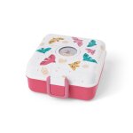 Boite À sandwich et goûter 850ml snacky rose birds Boite À sandwich et goûter 850ml snacky rose birds