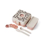 Boite � sandwich et go�ter 850ml snacky rose leopard