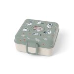Boite  sandwich et goter 850ml snacky vert raccoon