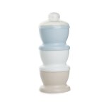 Boite de transport de lait fleur bleue