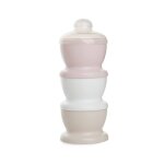 Boite de transport de lait rose poudr