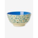 Bol moyen en m�lamine summer bloom rice 700 ml bleu ciel