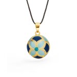 Bola de grossesse - byzance - email multicolor - dor� or 18 multicolore