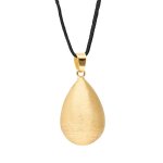 Bola de grossesse collier goutte effet bross gold