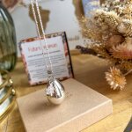 Bola de grossesse goutte argent quartz argent Bola de grossesse goutte argent quartz argent
