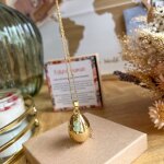 Bola de grossesse goutte or aventurine or