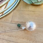 Bola de grossesse grav� argent argent