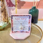 Bola de grossesse grav� argent lune argent