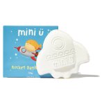 Bombe de bain effervescente fusee au beurre de karit� multicolore