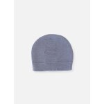 Bonnet en coton bb bleu orage