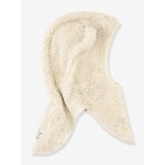 Bonnet �charpe en polaire teddy matjeffi enfant mini a ture �cru