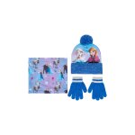 Bonnet + gants + tour de cou la reine des neiges multicolor