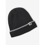 Bonnet gar�on en maille c�tel�e anthracite