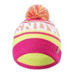 Bonnet dhiver barro vert clair / rose fonc