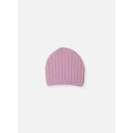 Bonnet en laine bb rose perle