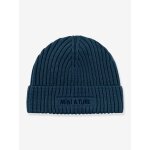 Bonnet en laine m�rinos enfants matboje mini a ture bleu fonc�