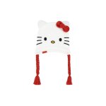 Bonnet laplander hello kitty rouge