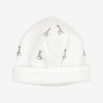 Bonnet de naissance - sophie la girafe� gris