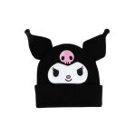 Bonnet � pois hello kitty noir
