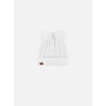 Bonnet avec pompon blanc