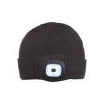 Bonnet torch acrylique noir