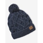 Bonnet torsad garon bleu chin