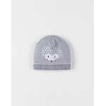 Bonnet en tricot hérisson gris Bonnet en tricot hérisson gris