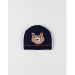 Bonnet en tricot ours bleu Bonnet en tricot ours bleu