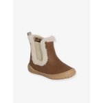Boots bb fille synthtique fourres camel