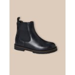 Boots chelsea en cuir garon encre