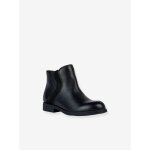 Boots en cuir enfant j agata girl wpf noir