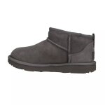 Boots enfant en daim gris