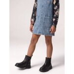 Boots enfant fille cuir �lastiqu�es et zipp�es noir