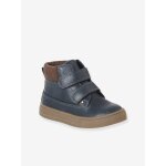 Boots enfant garon synthtique  scratchs marine