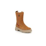 Boots enfant kick goz camel rouge