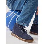 Boots laces et zippes en cuir enfant collection maternelle marine