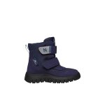 Boots en su�de et tissu technique thorens 3 vl wp. marine -