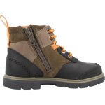 Botte b�b� cuir cuir lorcam hike t combi vert khaki