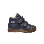 Bottes en cuir avec doublure en mouton synth�tique new mulaz vl marine -