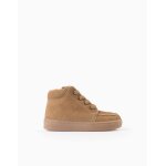 Bottes en cuir sud beige fonc
