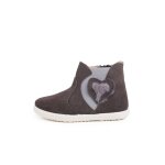 Botte �lastique lat�rale avec coeur gris
