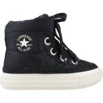 Bottes enfant fille en cuir noir