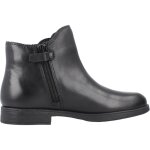 Botte fille cuir agata noir