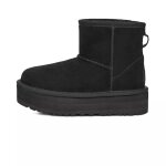 Bottes fille en cuir noir